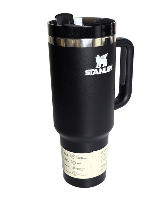 NYYU Custom Stanley Quencher 40oz Tumbler - Matte Black Limited Edition