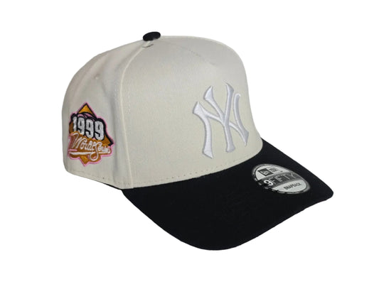 Yankees 1999 Champions Cream/Black Snapback Hat