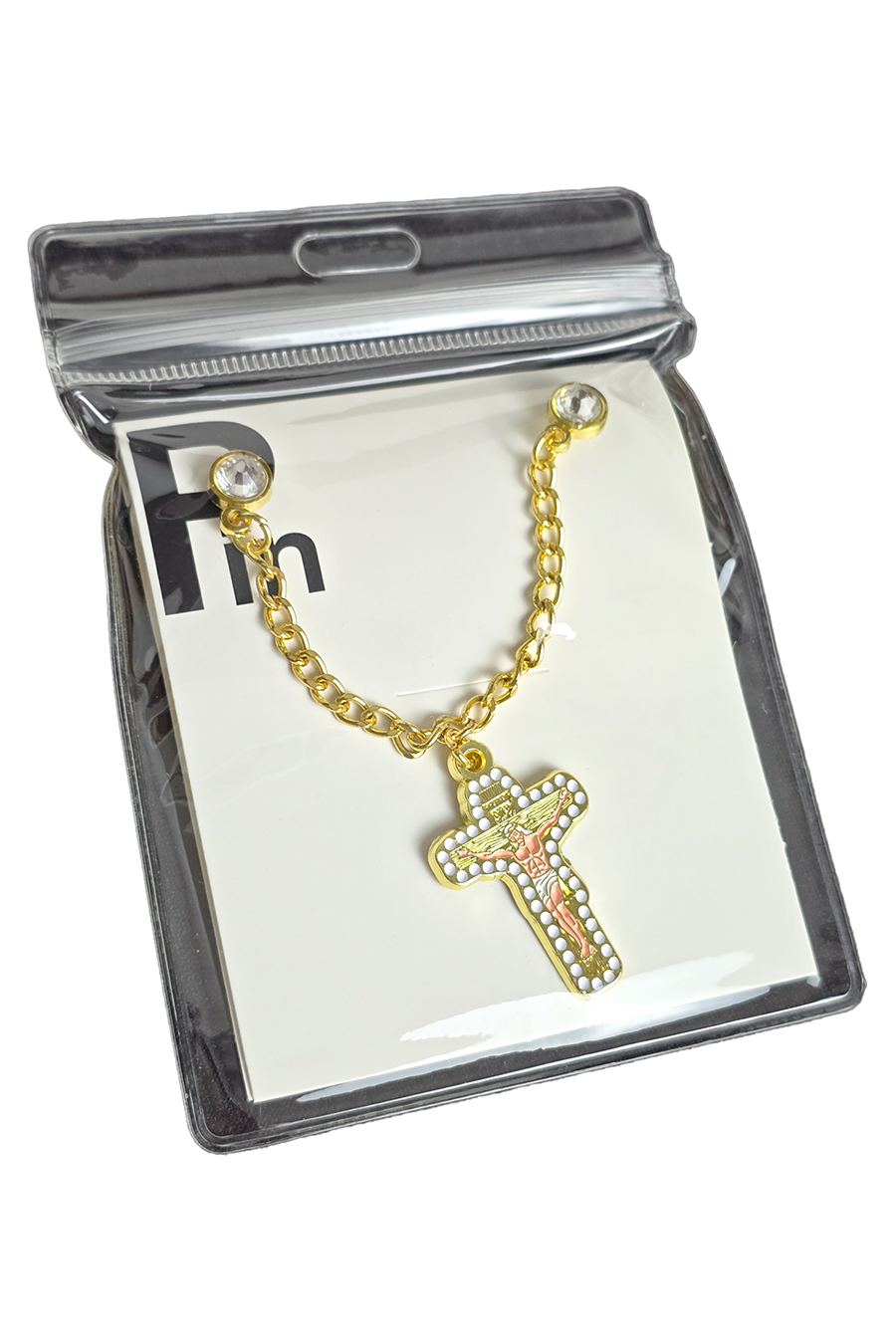 Stainless Steel Jesus Hat Accessory Chain