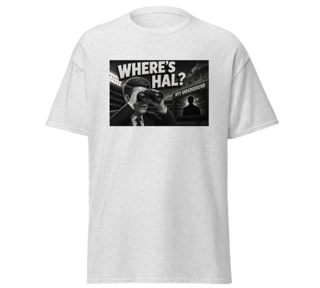 WHERE'S HAL Official NYYU Tee