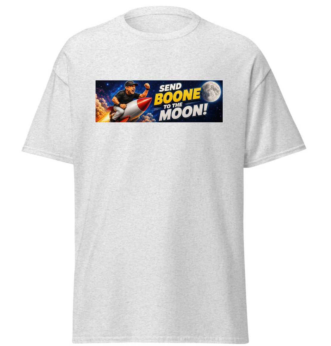Send BOONE to the MOON Official Tee