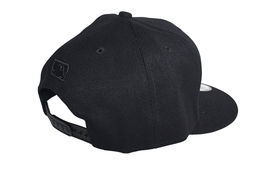 New York Yankees Black-on-Black Snapback Hat