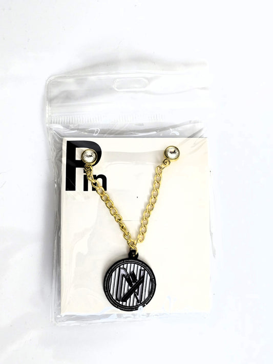 Stainless Steel NYYU Logo Hat Accessory Chain