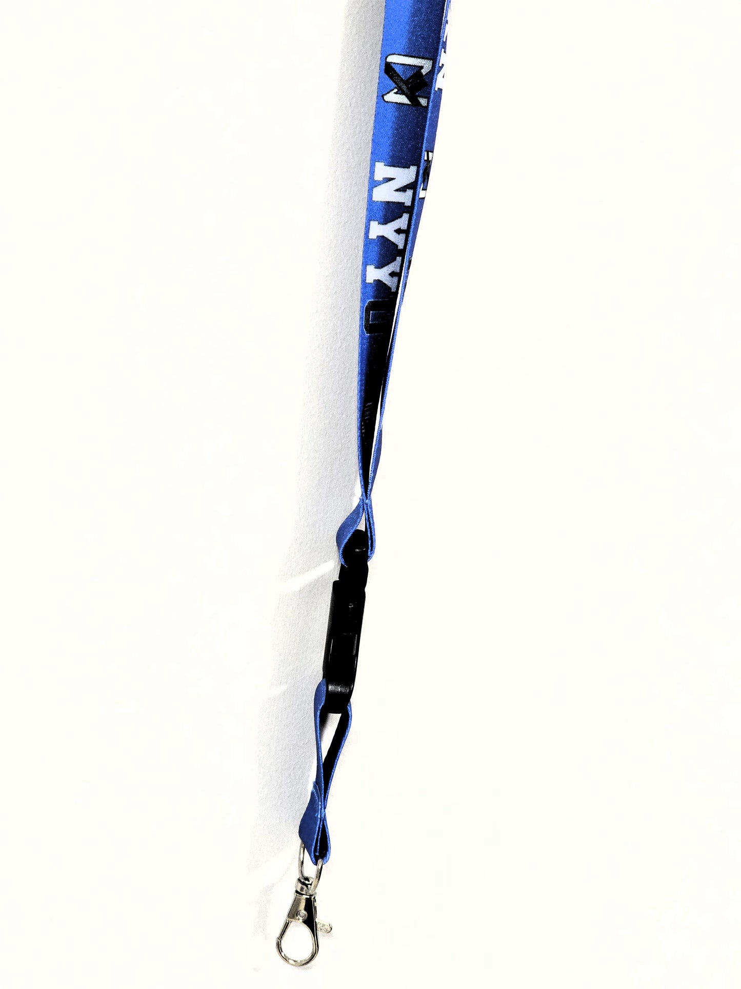 NYYU Lanyard with Breakaway Clasp & Metal Clip
