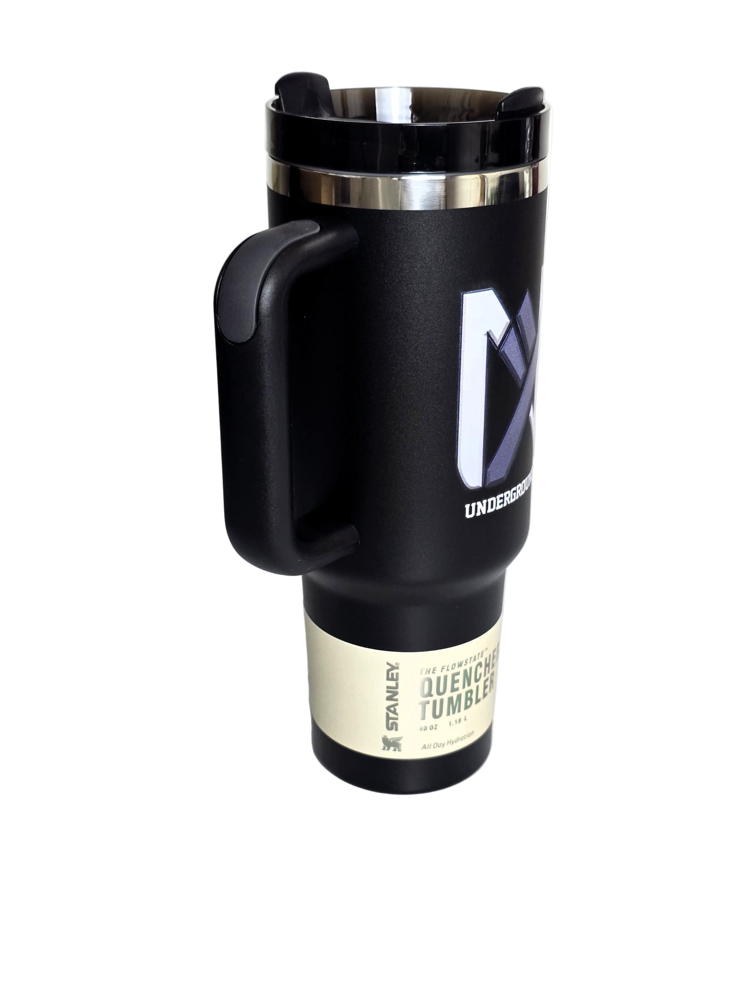 NYYU Custom Stanley Quencher 40oz Tumbler - Matte Black Limited Edition