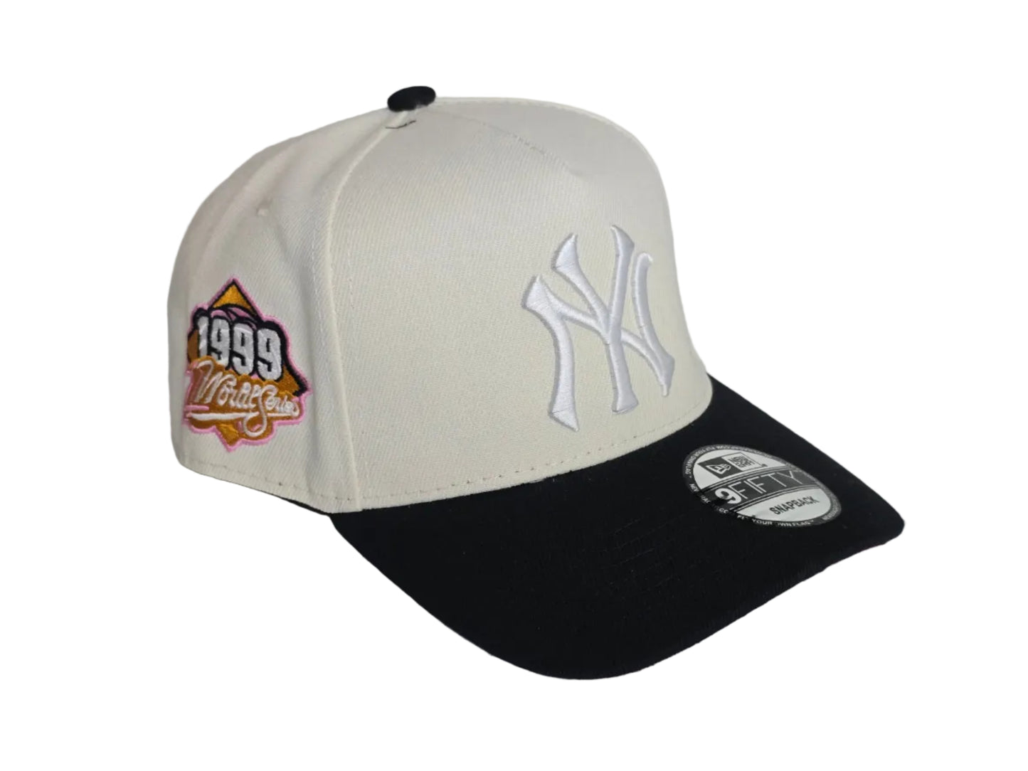 Yankees 1999 Champions Cream/Black Snapback Hat