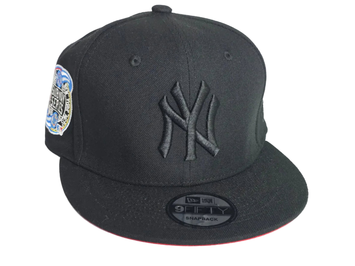 Yankees 2000 Subway Series Black / Red Bottom Snapback Hat