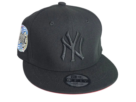 Yankees 2000 Subway Series Black / Red Bottom Snapback Hat