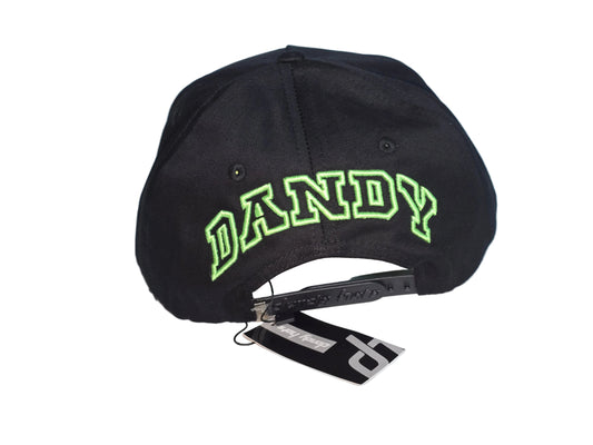 NY Statue of Liberty Snapback Hat - Black w/ Suede Brim