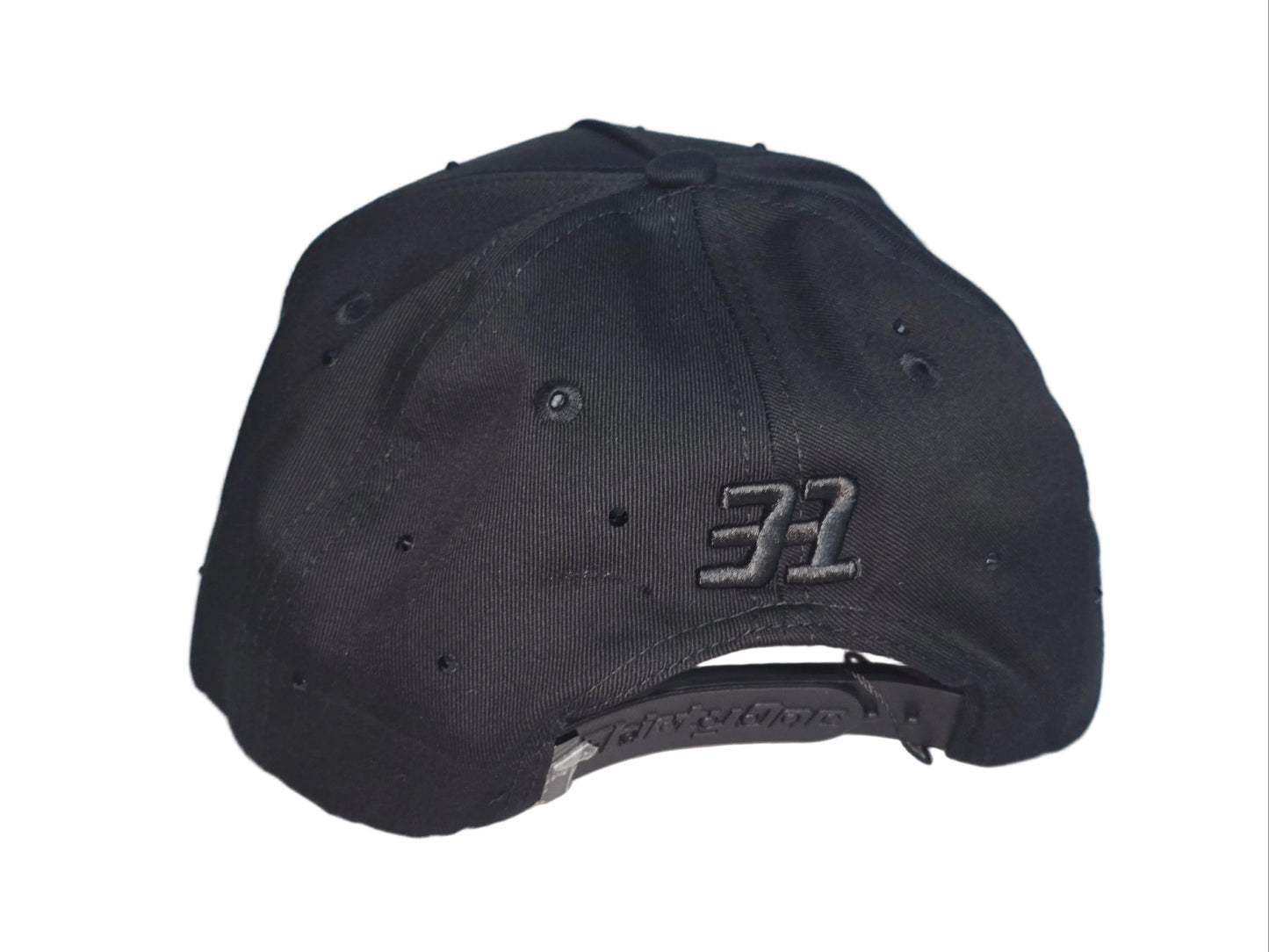 NY Flames Embroidery Suede Brim Snapback Cap