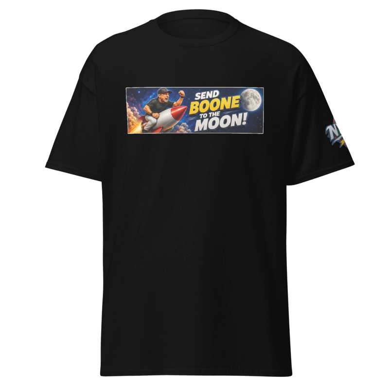 Send BOONE to the MOON Official Tee