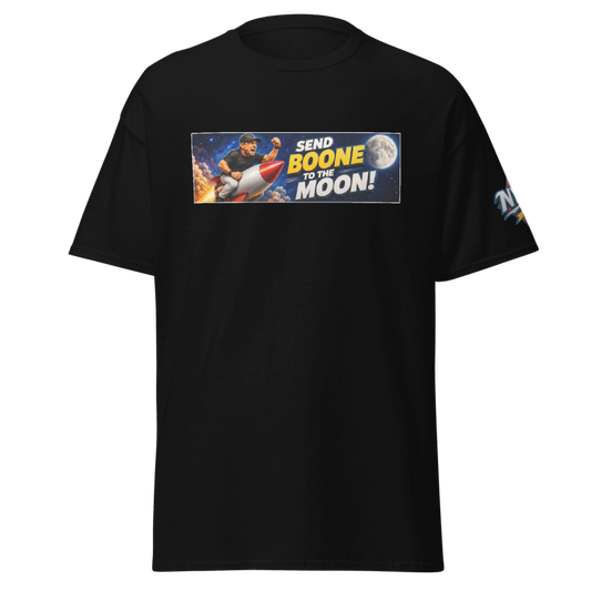 Send BOONE to the MOON Official Tee