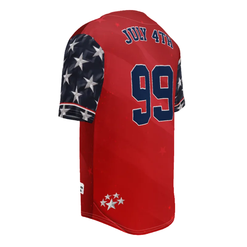 NYYU July 4th Red Jersey
