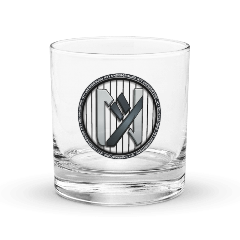 NYYU On The Rocks Glass 10.5 oz