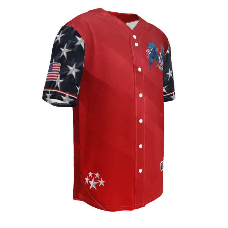 NYYU July 4th Red Jersey