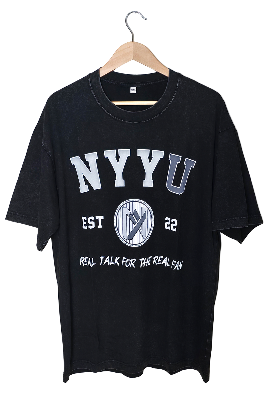 NYY Underground Est. '22 Vintage Black T-Shirt