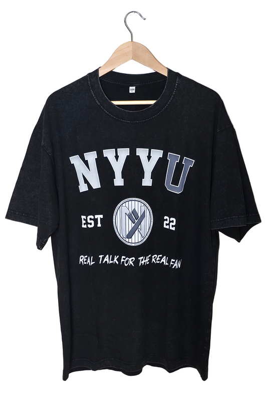 NYY Underground Est. '22 Vintage Black T-Shirt