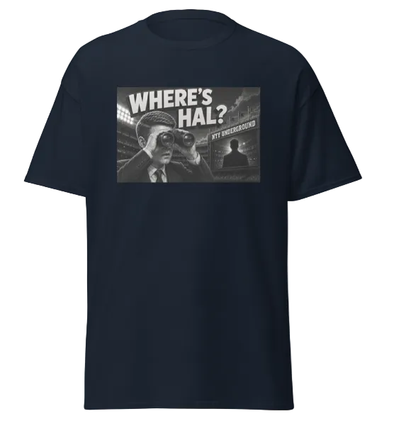 WHERE'S HAL Official NYYU Tee