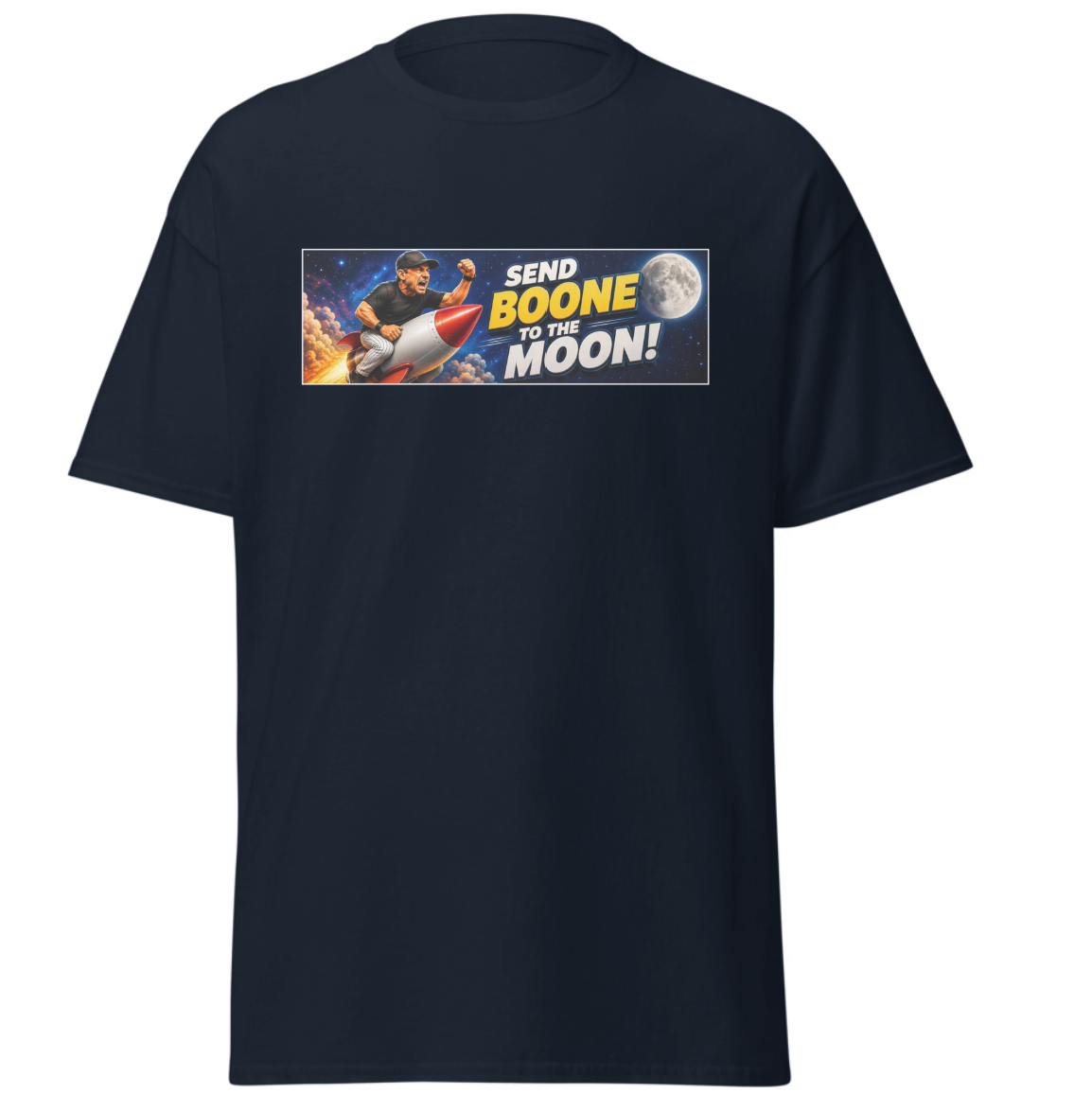 Send BOONE to the MOON Official Tee