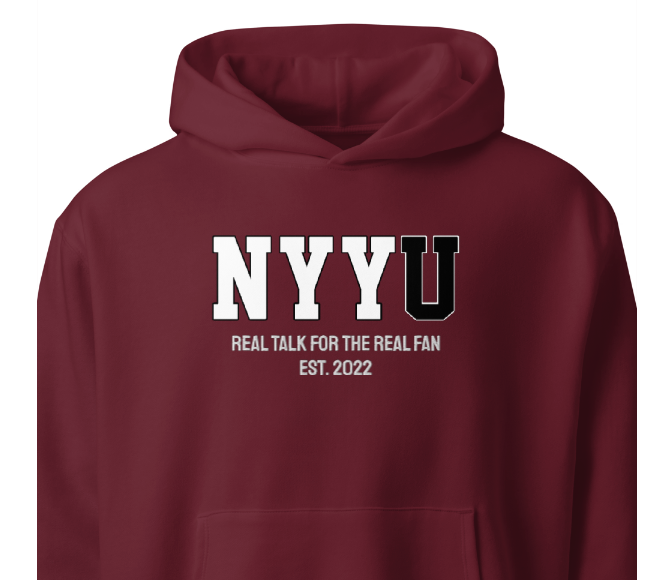 NYYU EST 2022 Embroidered Hoodie