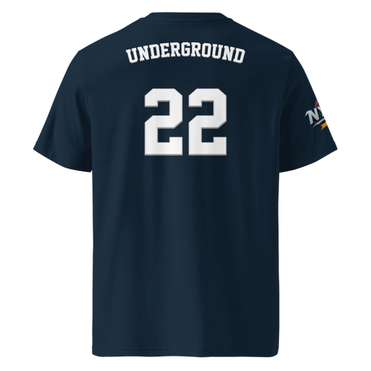 NYY Underground Name & Number Tee - World Series Logo