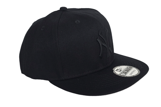 New York Yankees Black-on-Black Snapback Hat