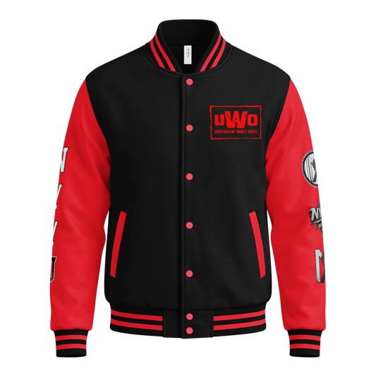 NYY Underground UWO Varsity Jacket | Wolfpack Letterman