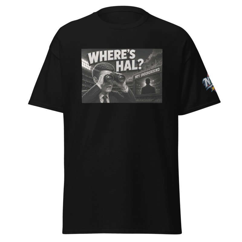 WHERE'S HAL Official NYYU Tee