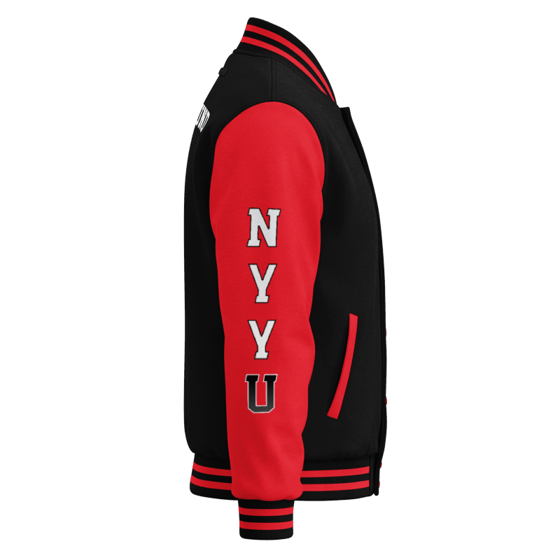 NYY Underground UWO Varsity Jacket | Wolfpack Letterman