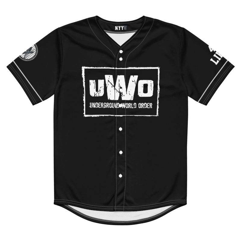 NYYU UWO White and Black Jersey