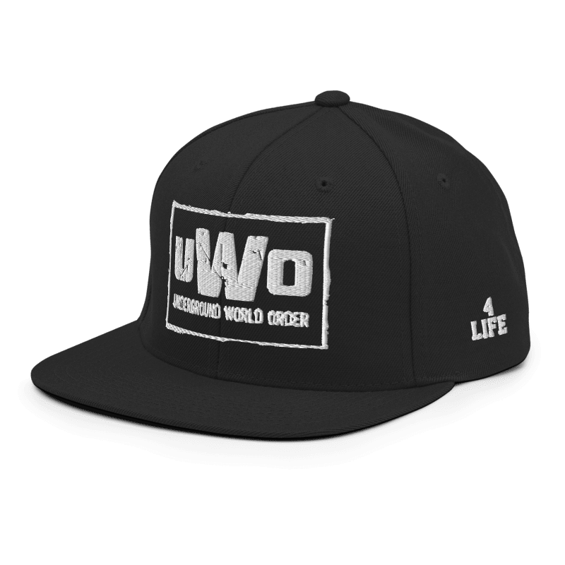 NYYU UWO Black and White Snapback