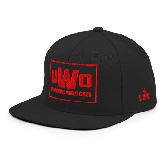 NYYU UWO Red and Black Snapback